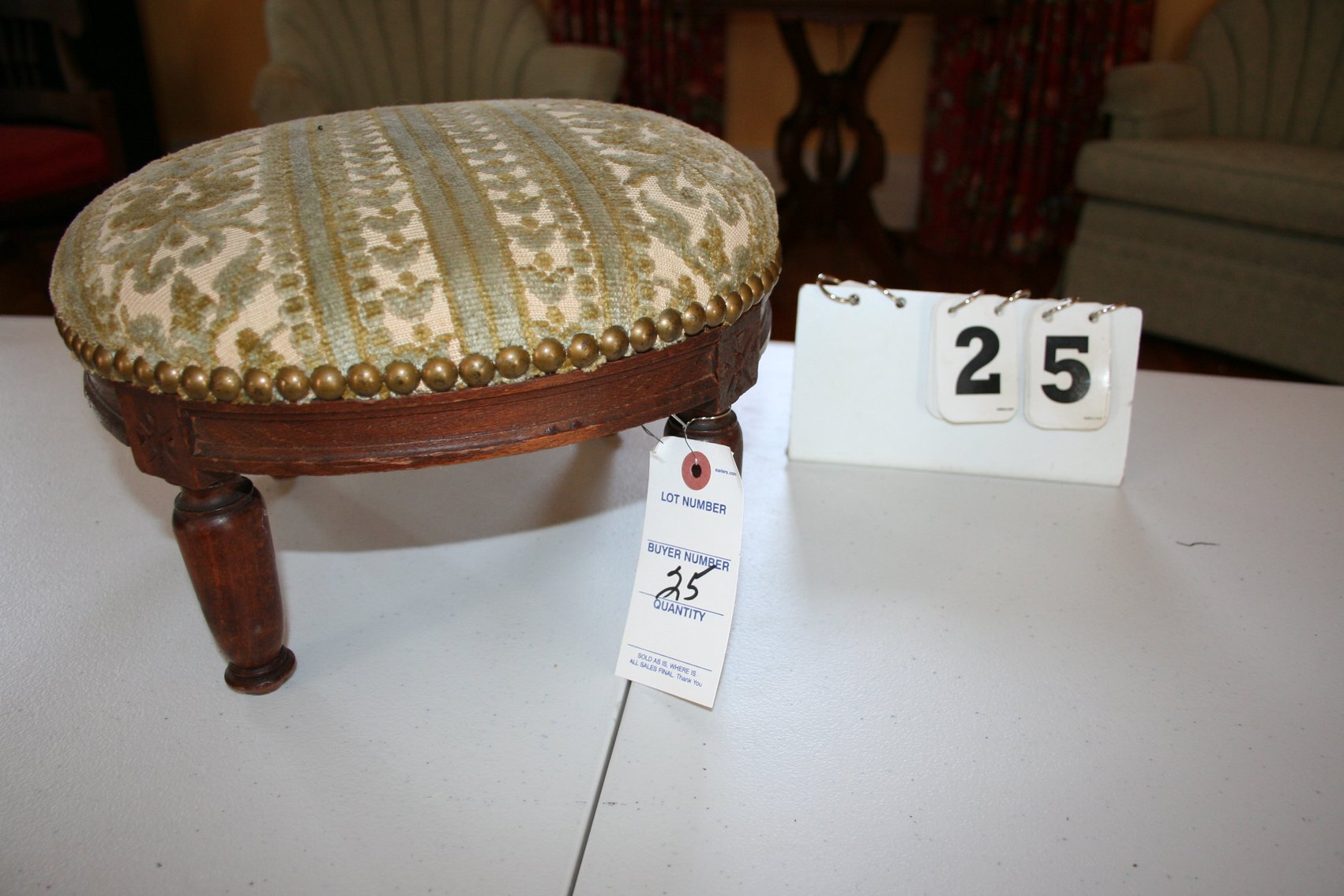 Image for Antique Victorian Foot Stool