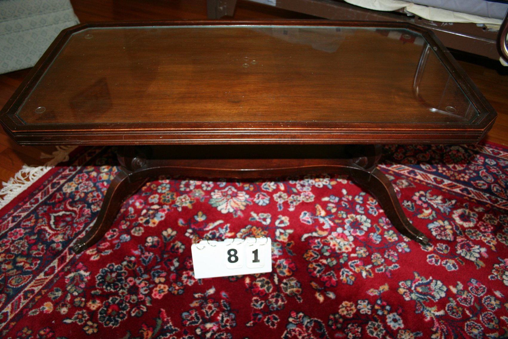 Image for 1930's Duncan Phyfe Mahogany Coffee Table