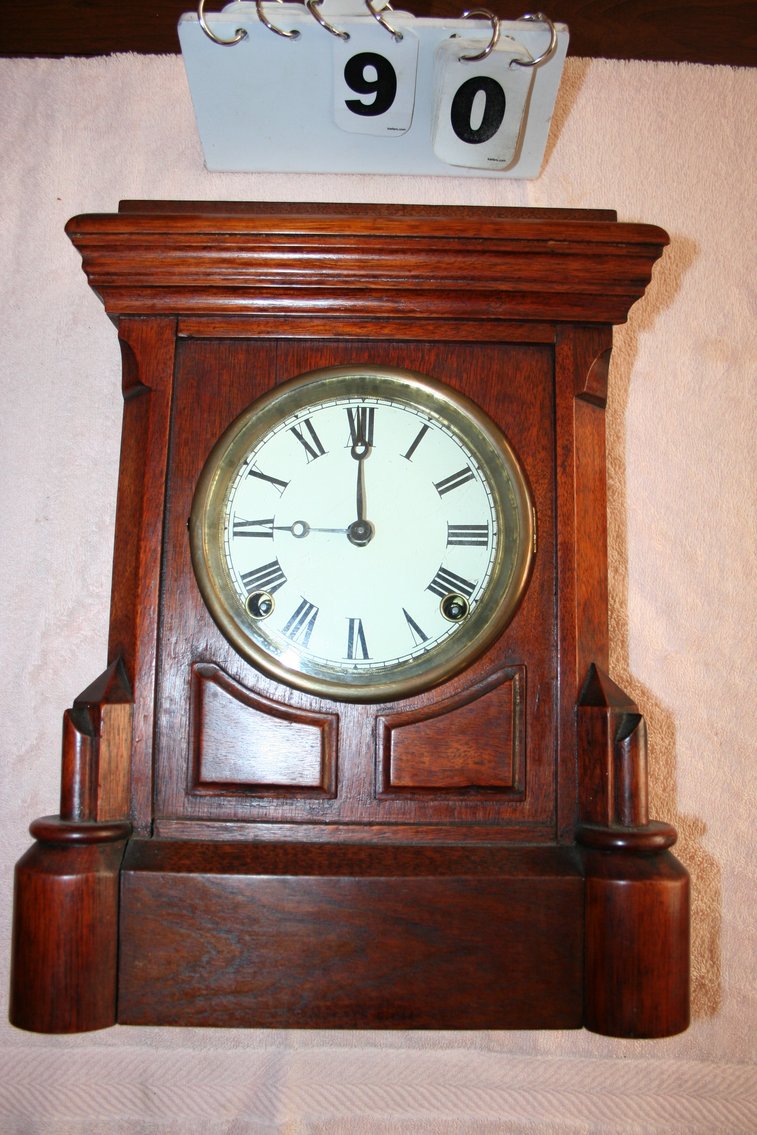 Image for Walnut Case Clock  Dated 1849   