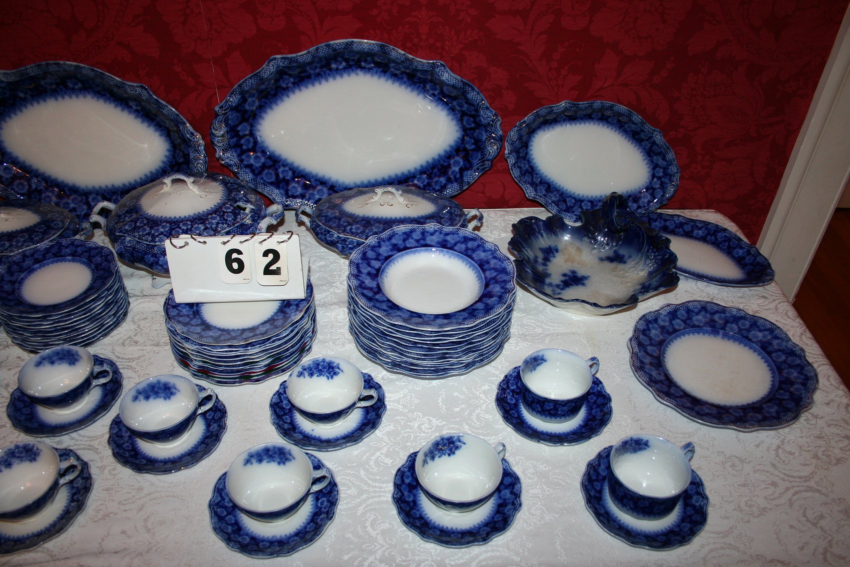 Image for Rare Antique Flow Blue   