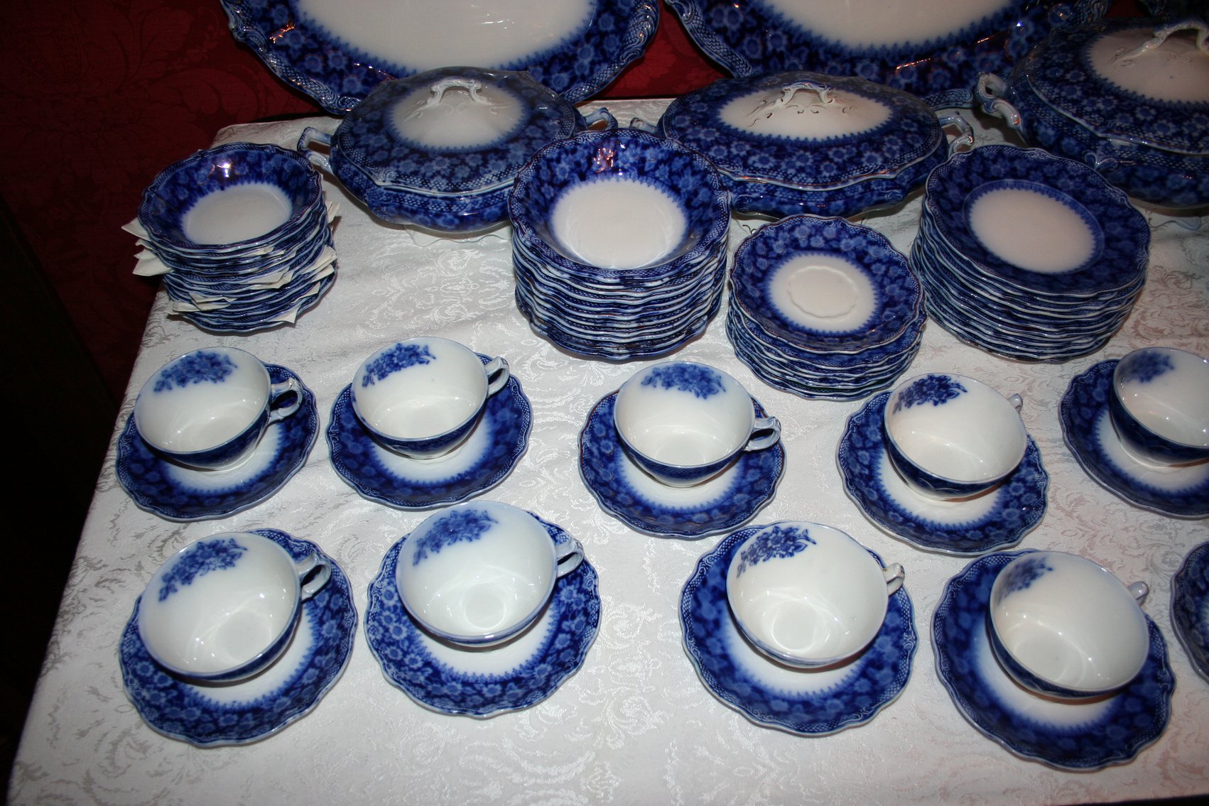 Image for Rare Antique Flow Blue   