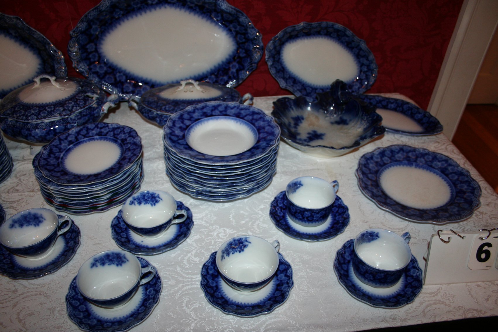 Image for Rare Antique Flow Blue   