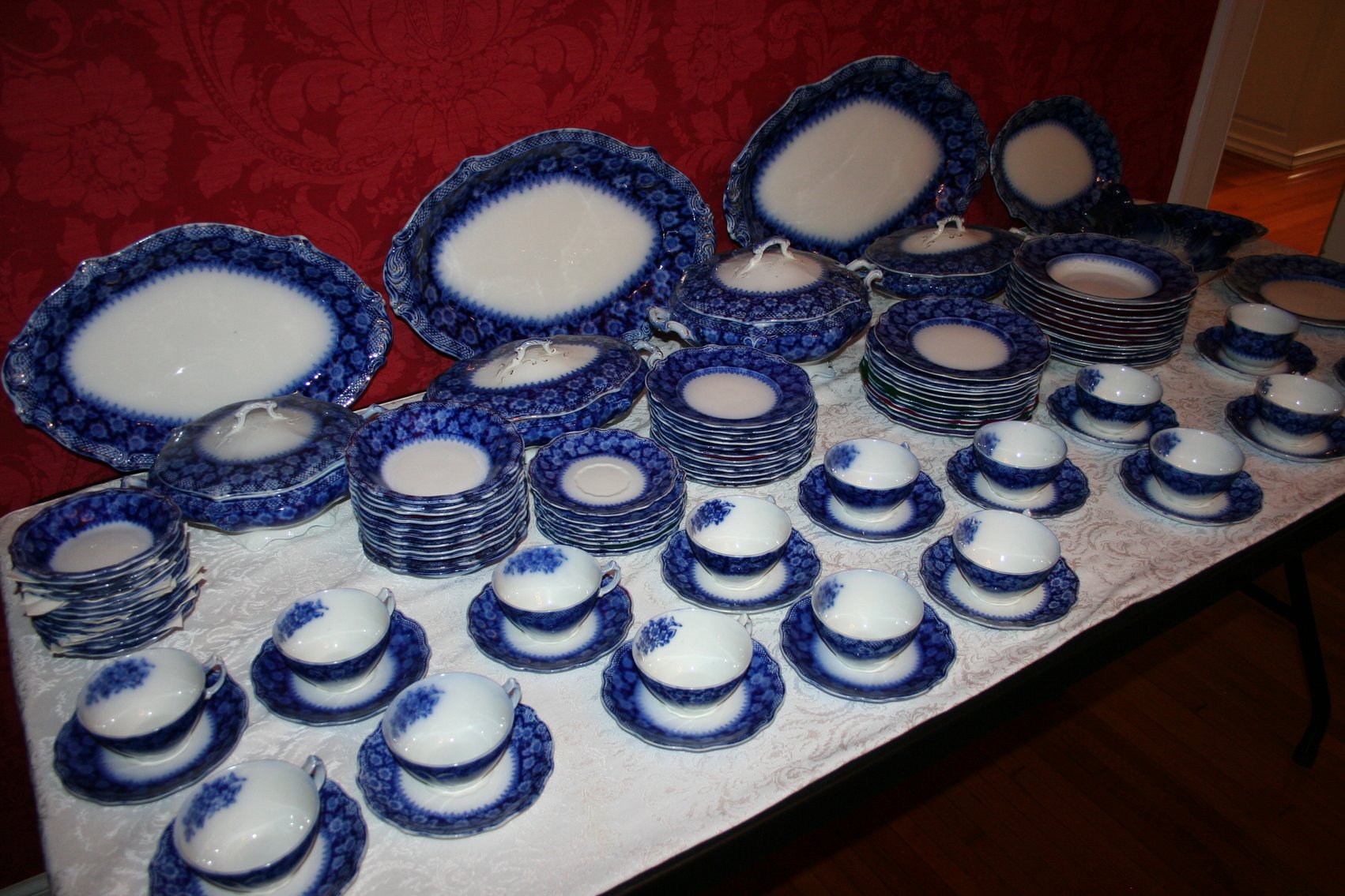 Image for Rare Antique Flow Blue   