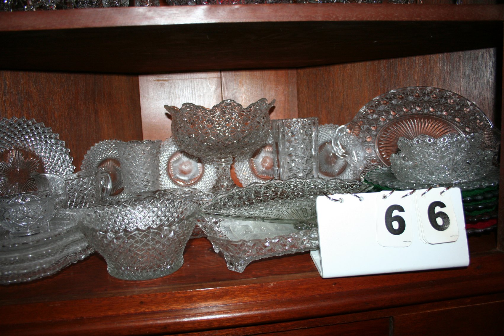 Image for Antique Westmoreland English Hobnail Glass