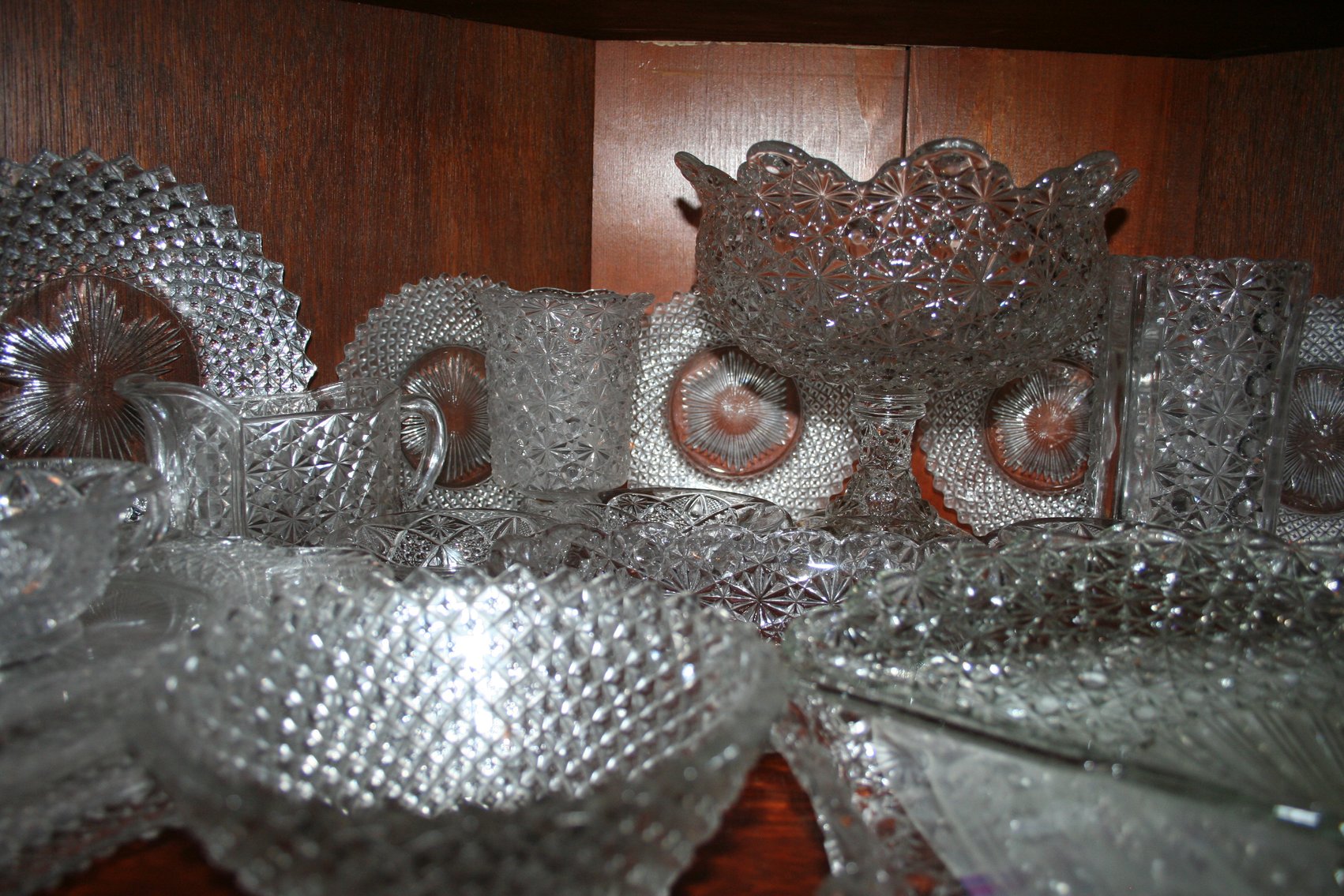 Image for Antique Westmoreland English Hobnail Glass