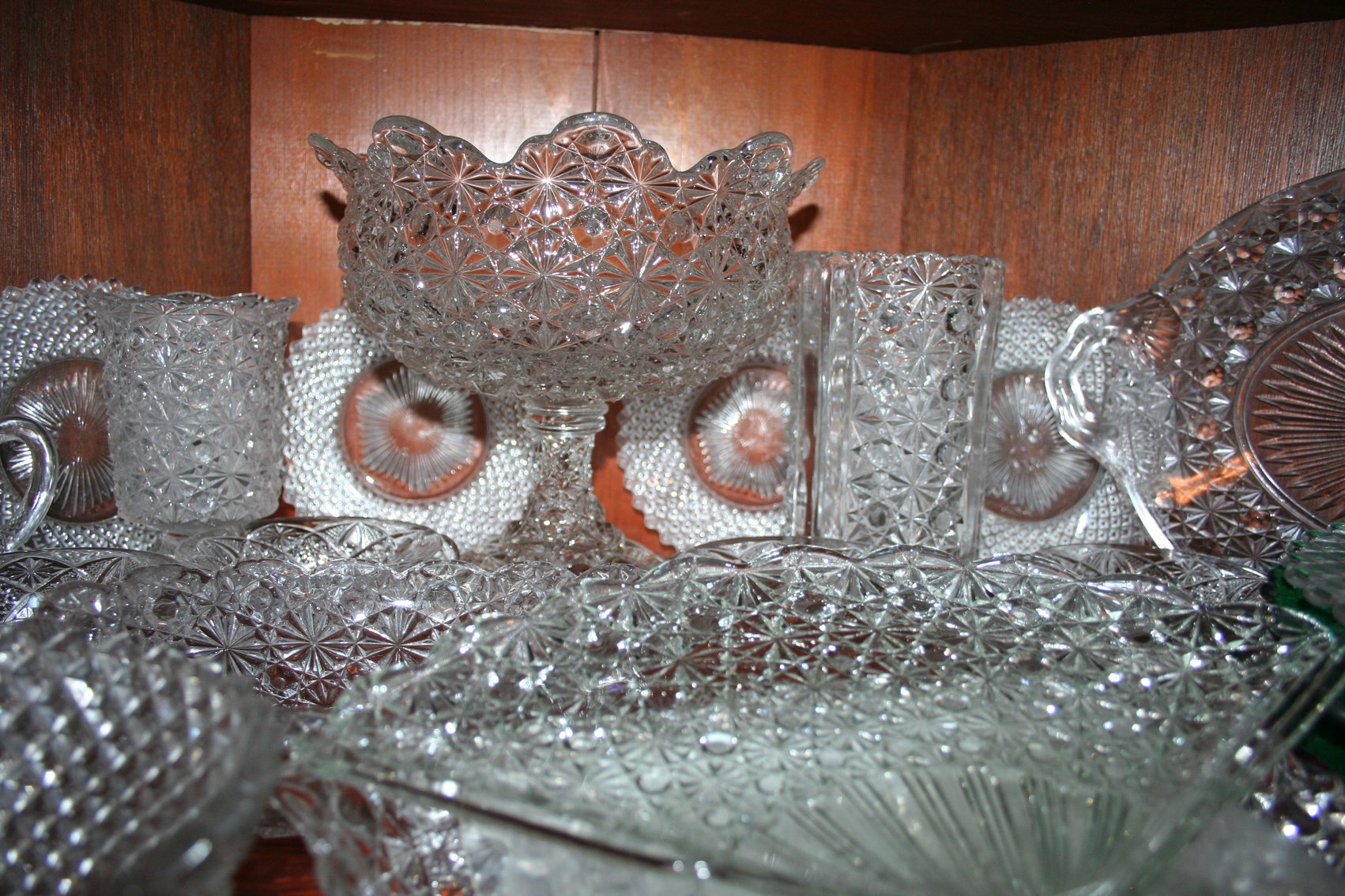 Image for Antique Westmoreland English Hobnail Glass