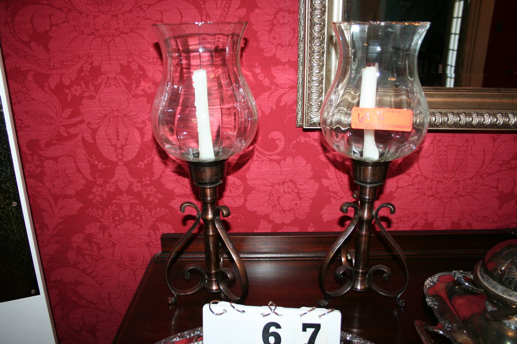 Image for Vintage Hurricane Lamps  (2)