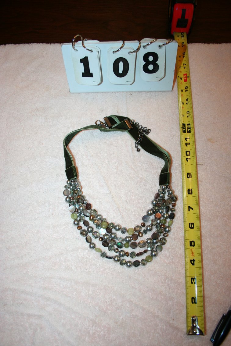 Image for Vintage Beaded Necklace  (Chico's)