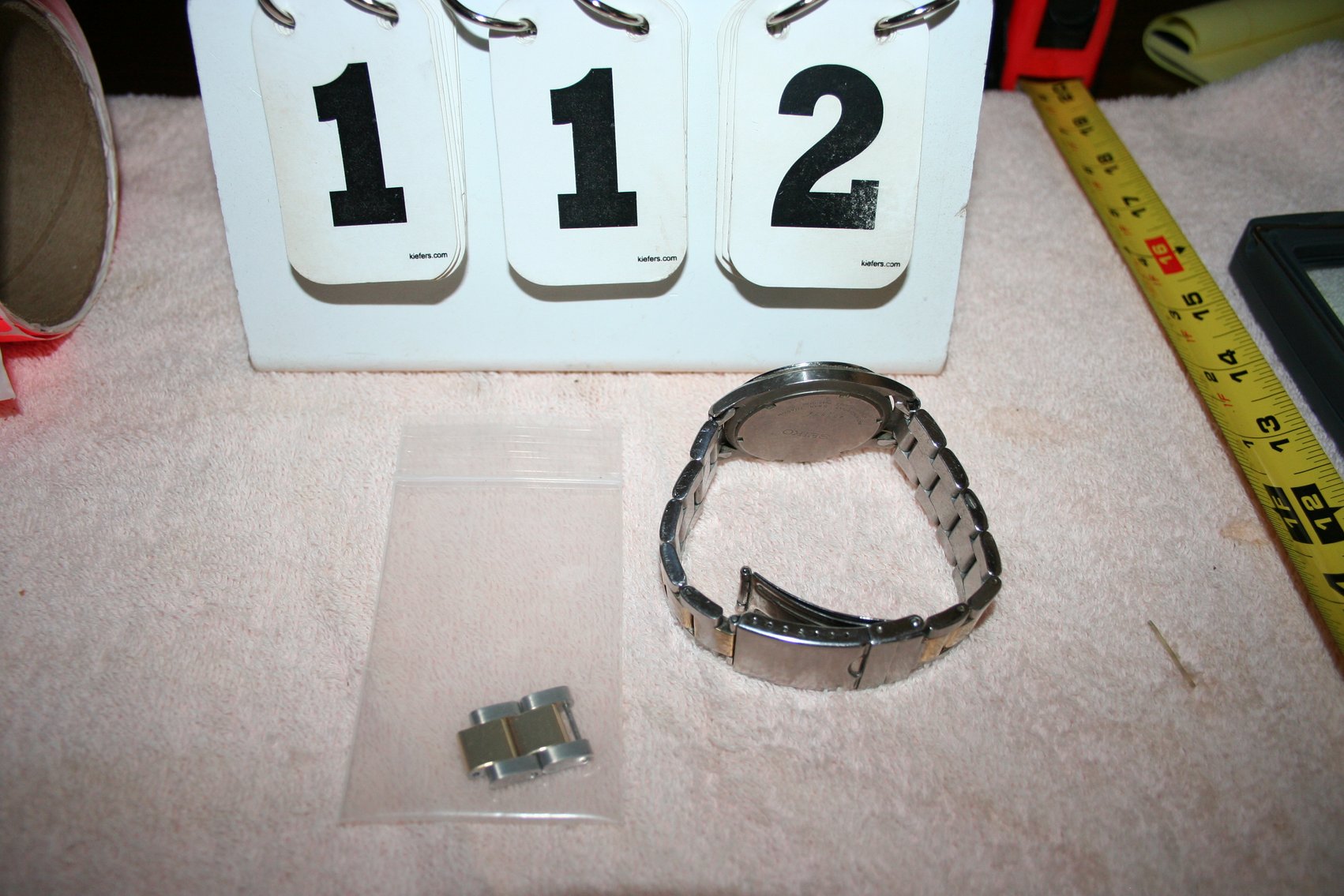 Image for Vintage Seiko Titanium 50  # 4D1874