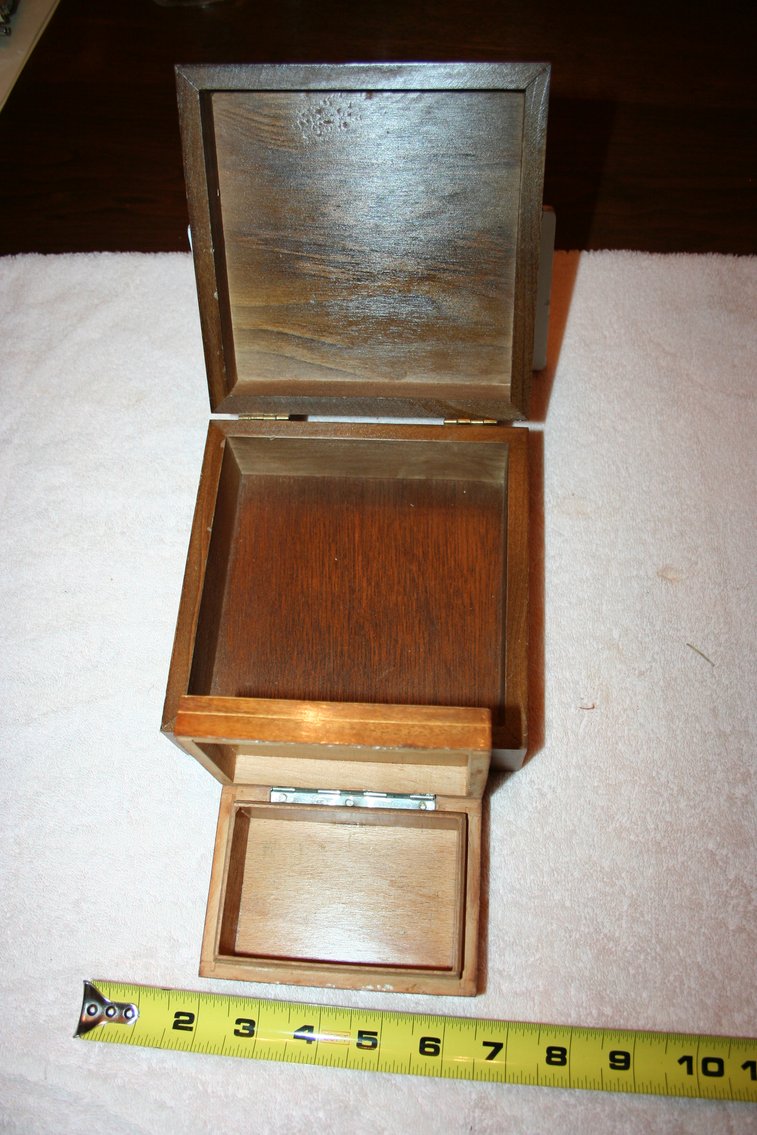 Image for Vintage Needle Point and Inlaid Wooden Boxes  (2)