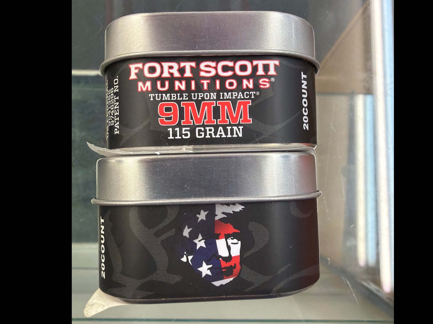 Image for 9MM 115Gr Tumble Upon Impact (Trump Tin)