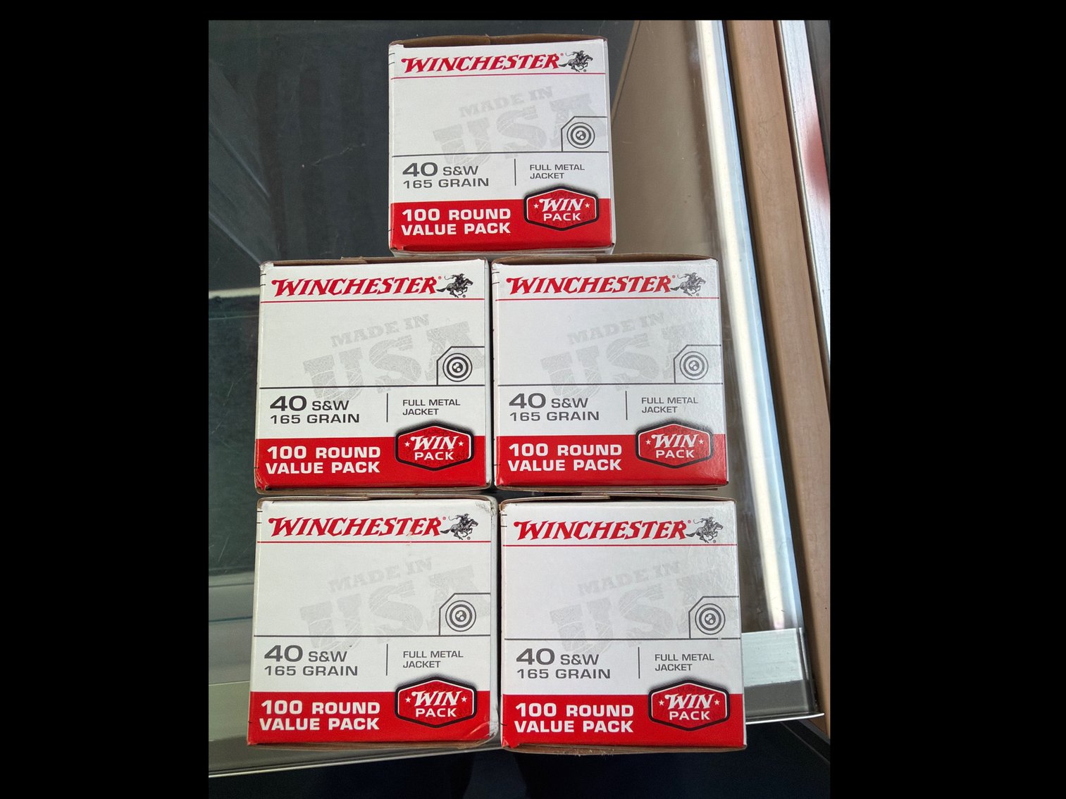 Image for 40 S&W 165 Gr FMJ