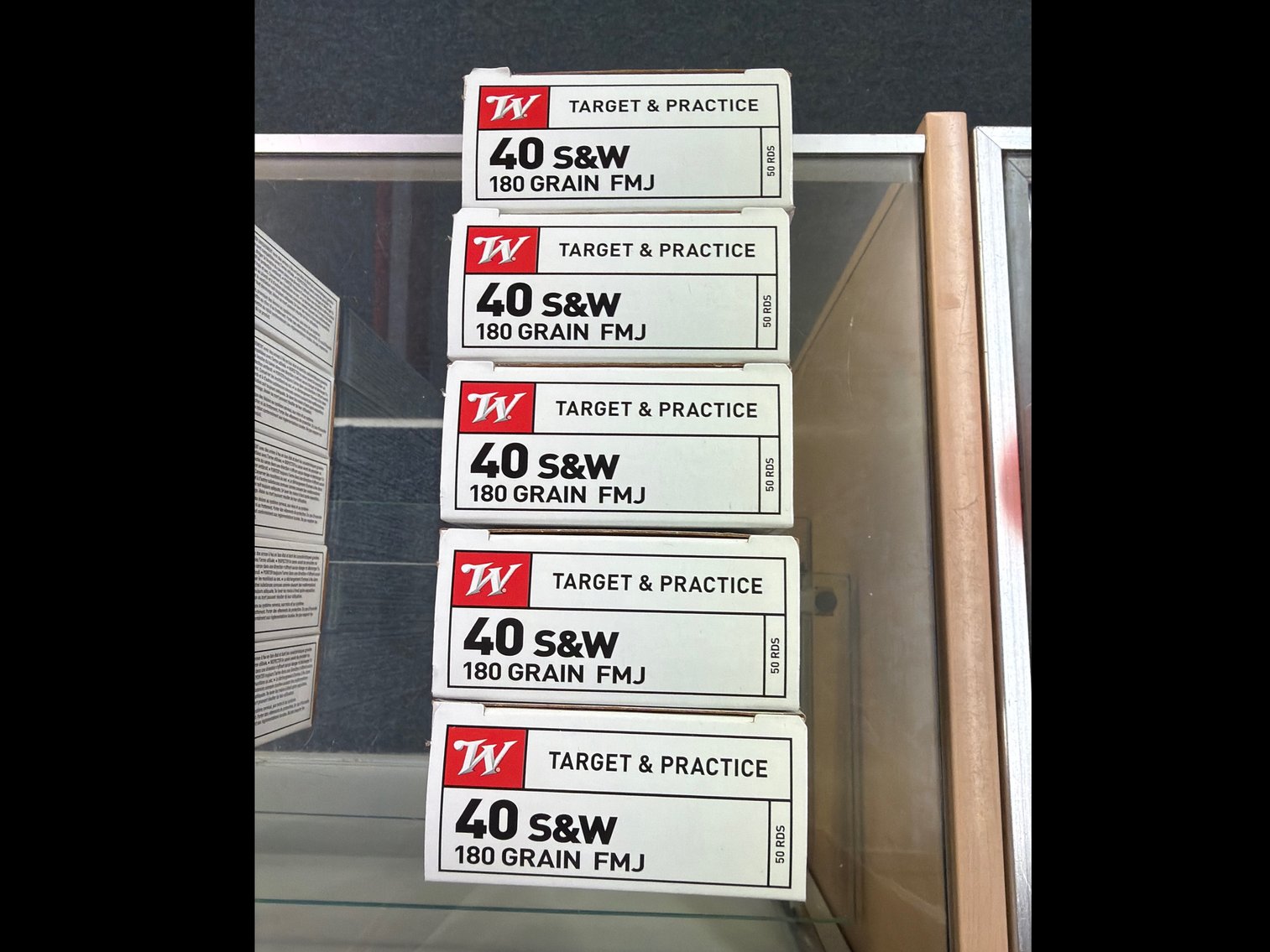 Image for 40 S&W 180Gr FMJ Target