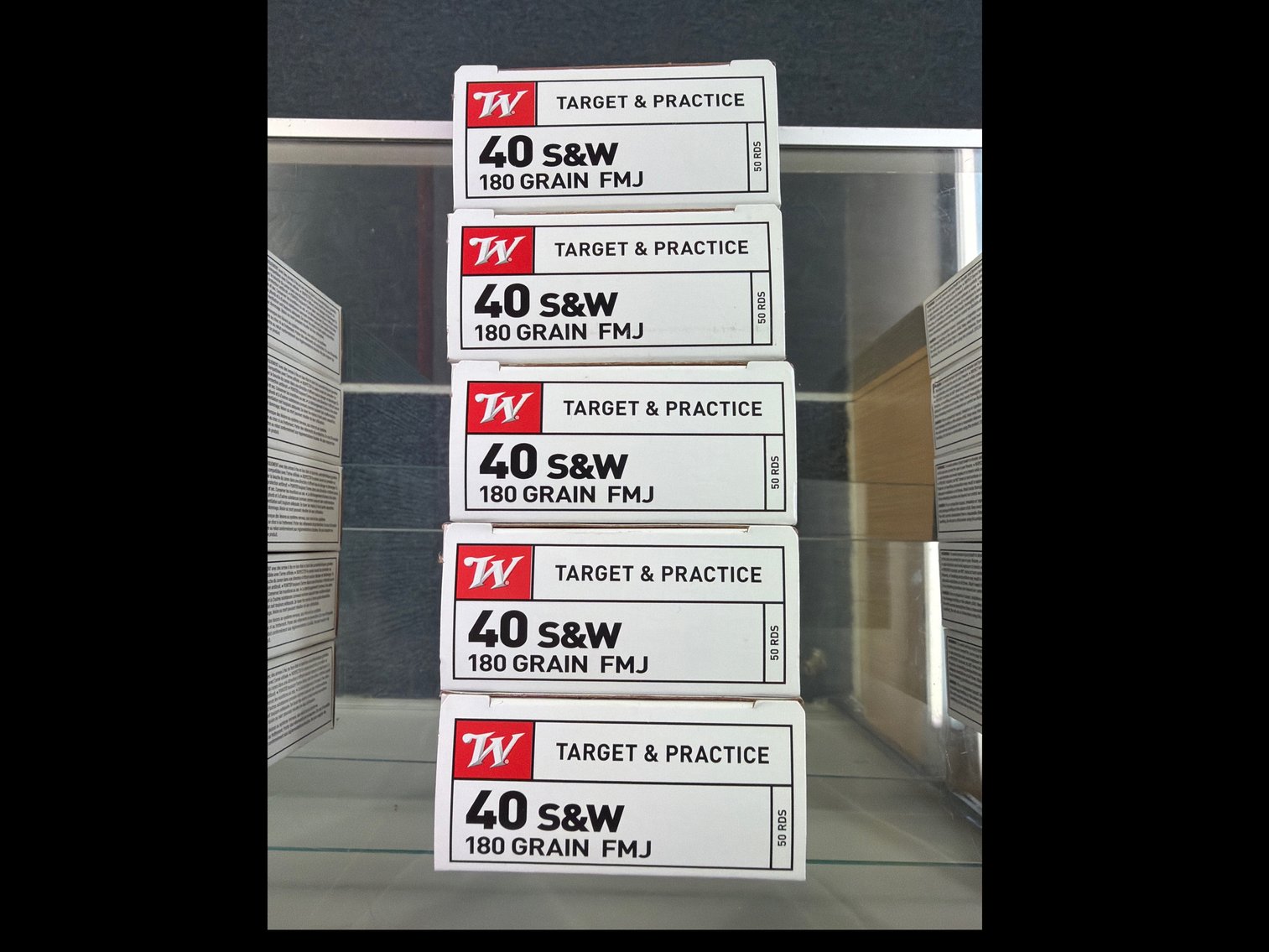 Image for 40 S&W 180Gr FMJ Target