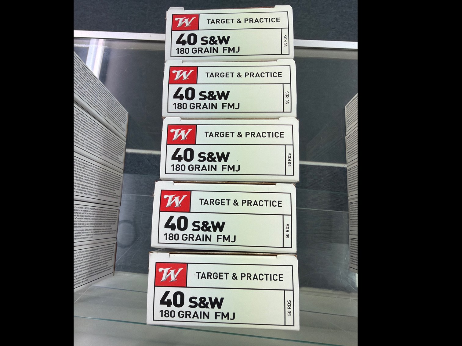 Image for 40 S&W 180Gr FMJ Target