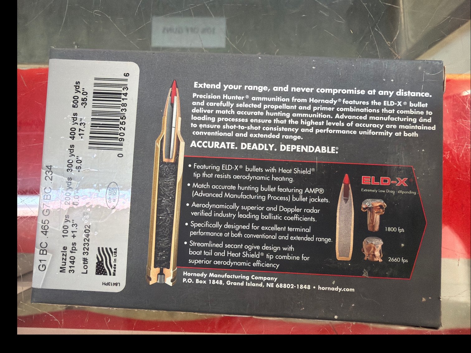 Image for 25-06 Rem 110Gr ELD-X