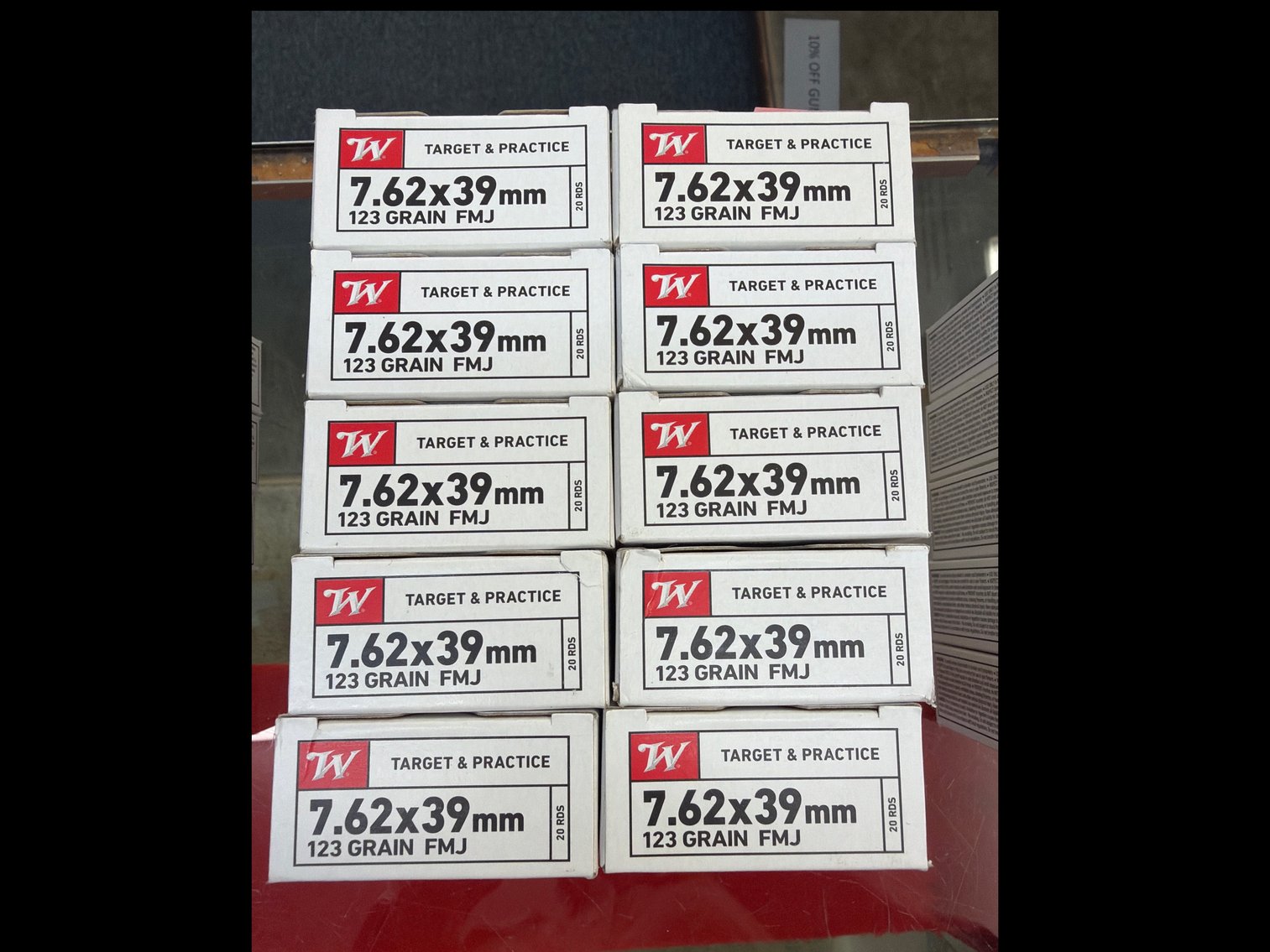 Image for 7.62 X 39 MM 123 Gr FMJ Target