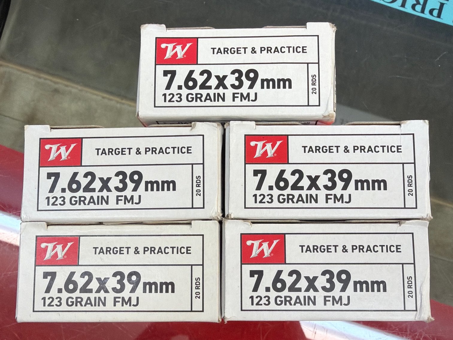 Image for 7.62 X 39 MM 123Gr FMJ Target