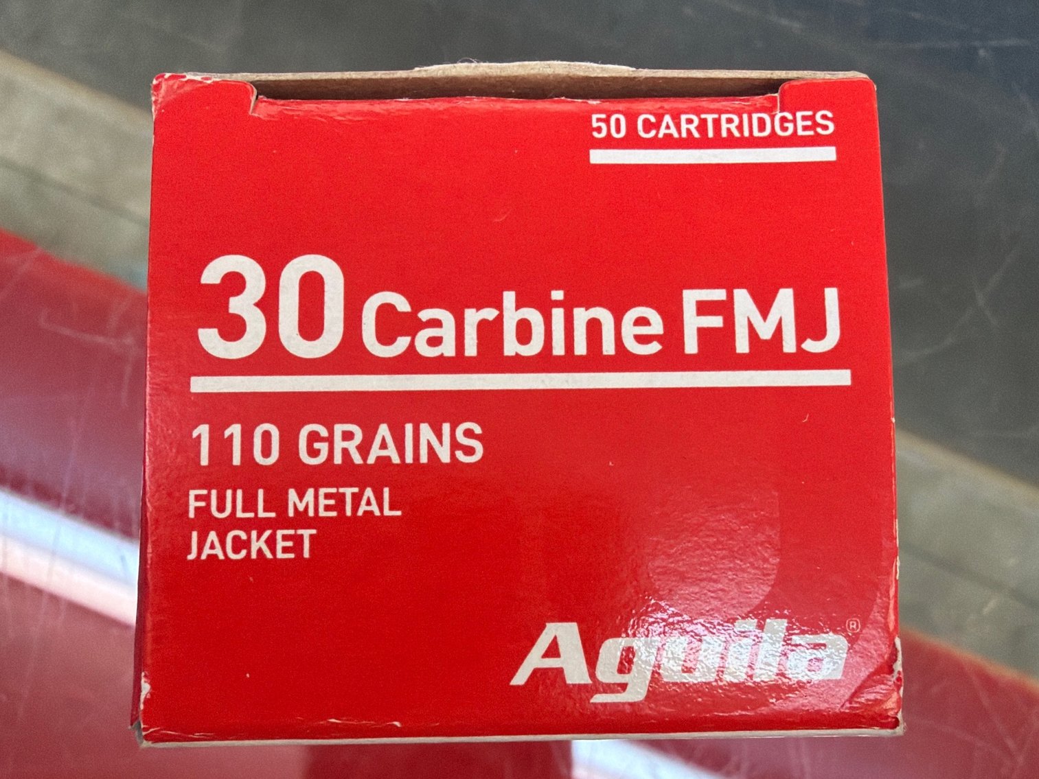 Image for 30 Carbine FMJ 110Gr FMJ