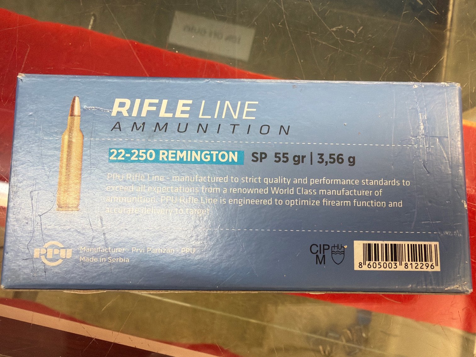 Image for 22-250 Remington 55Gr SP