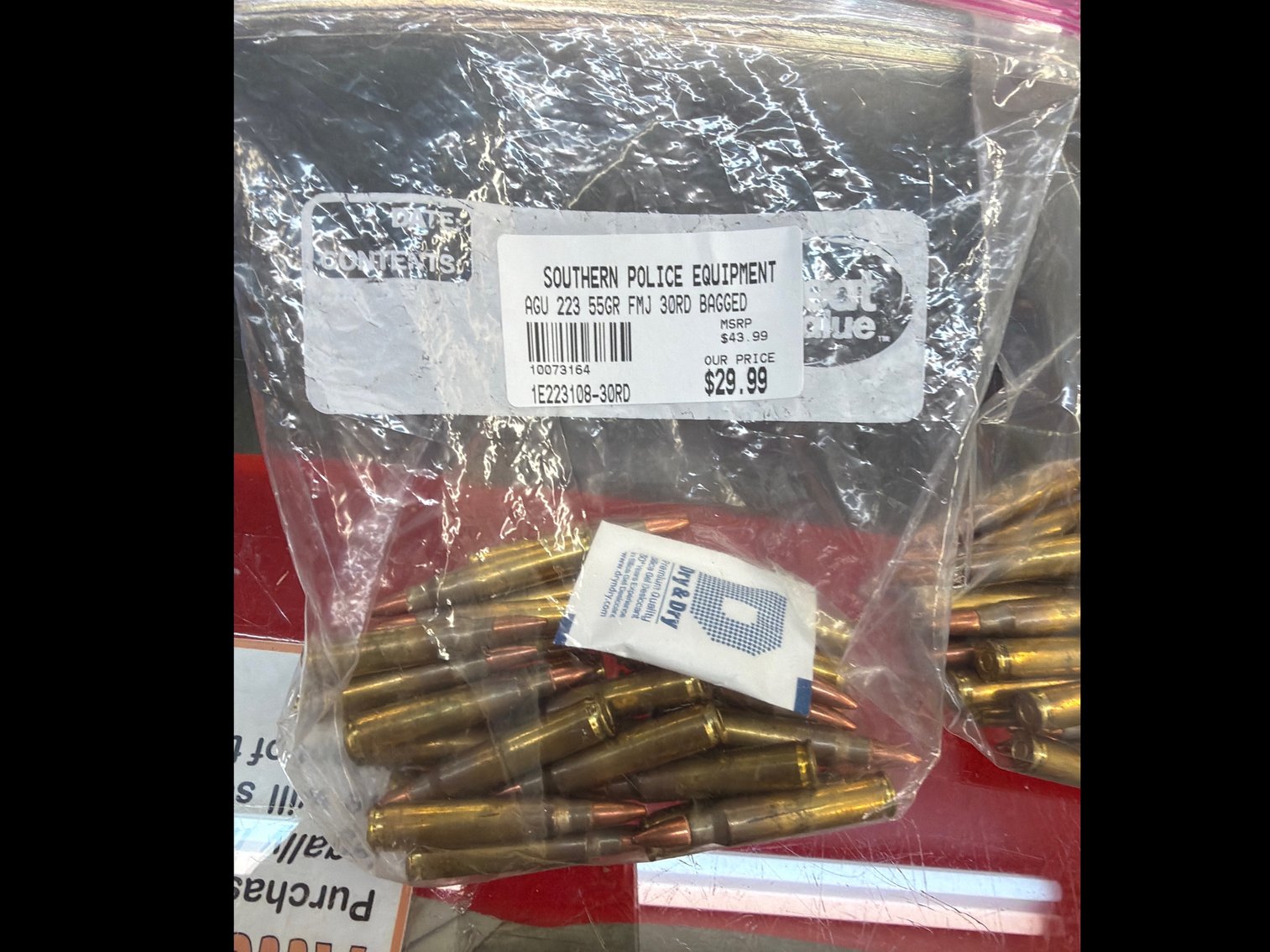 Image for 223 55Gr FMJ
