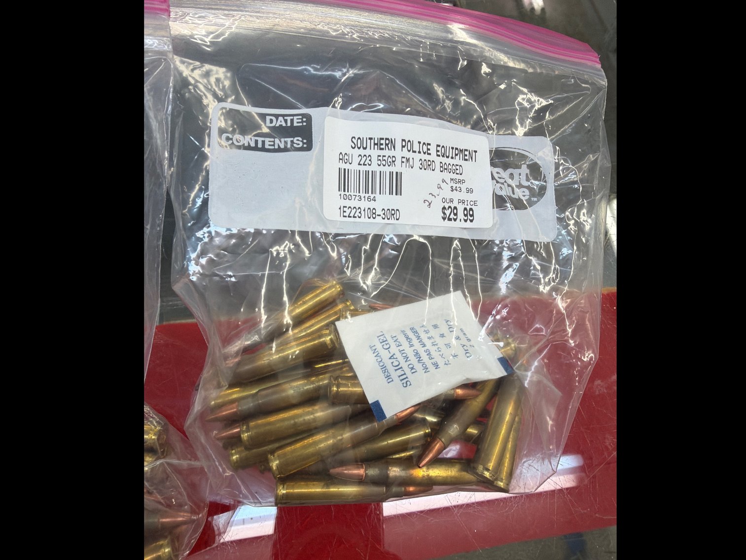 Image for 223 55Gr FMJ
