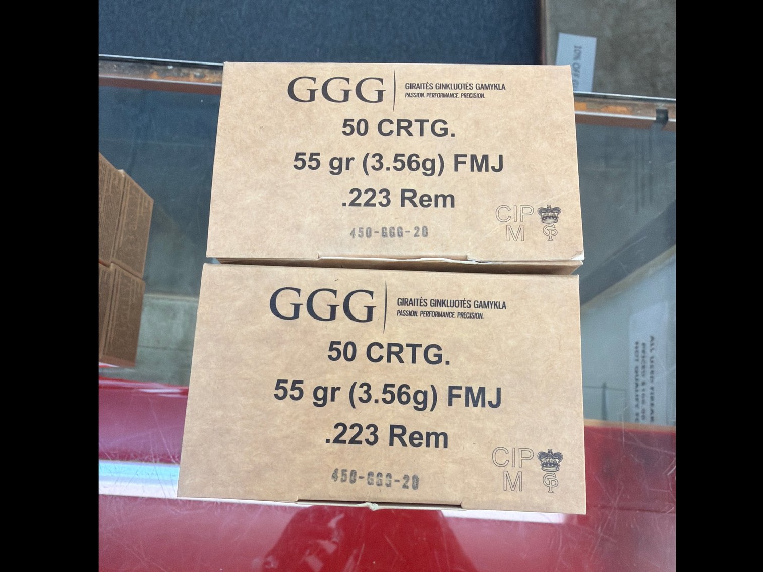 Image for 223 Remington 55Gr FMJ