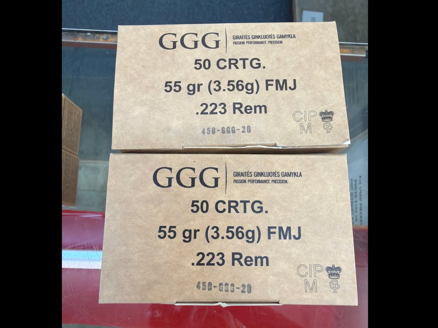 Image for 223 Remington 55Gr FMJ