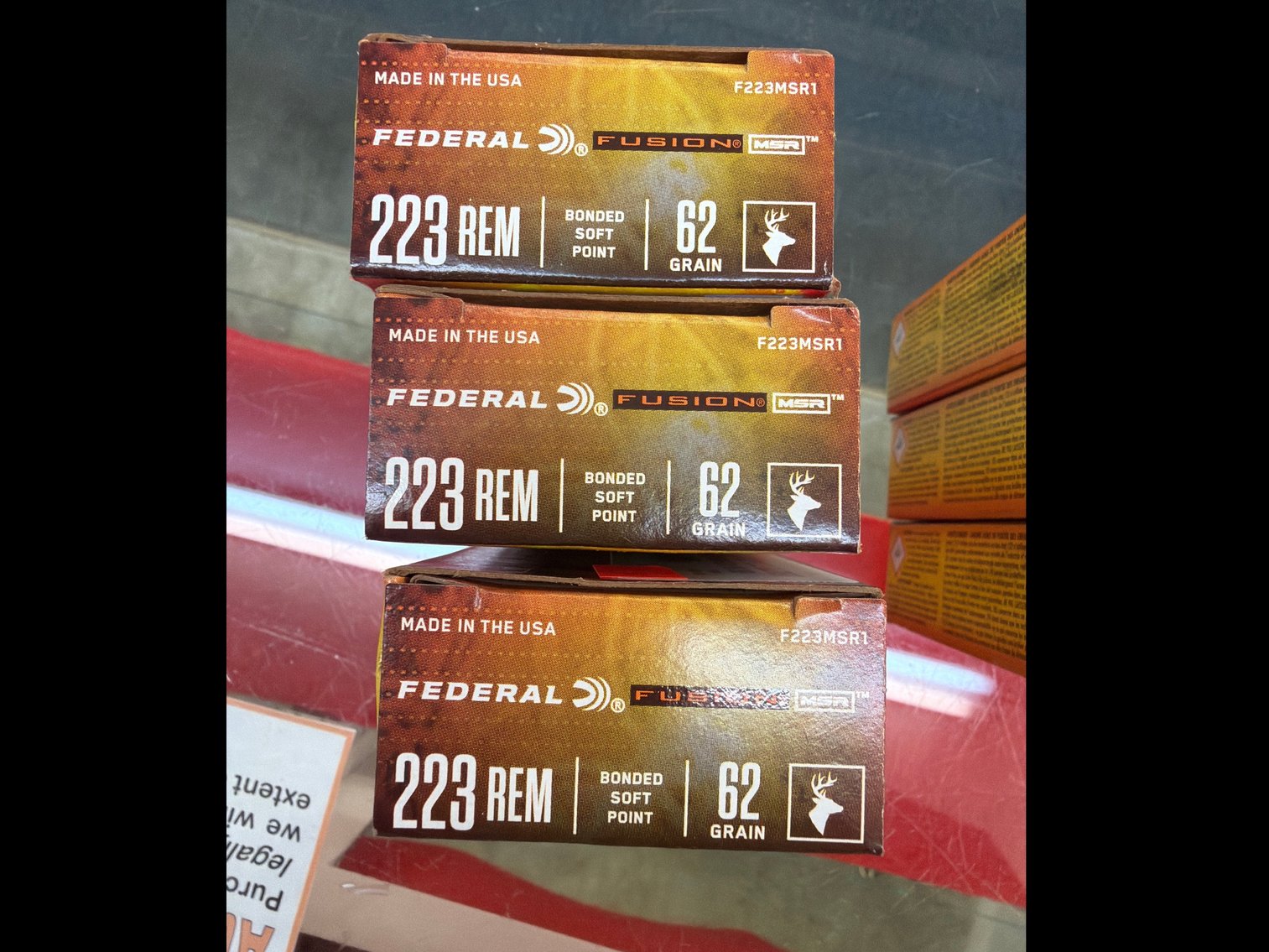 Image for 223 Rem 62Gr Bonded SP Fusion