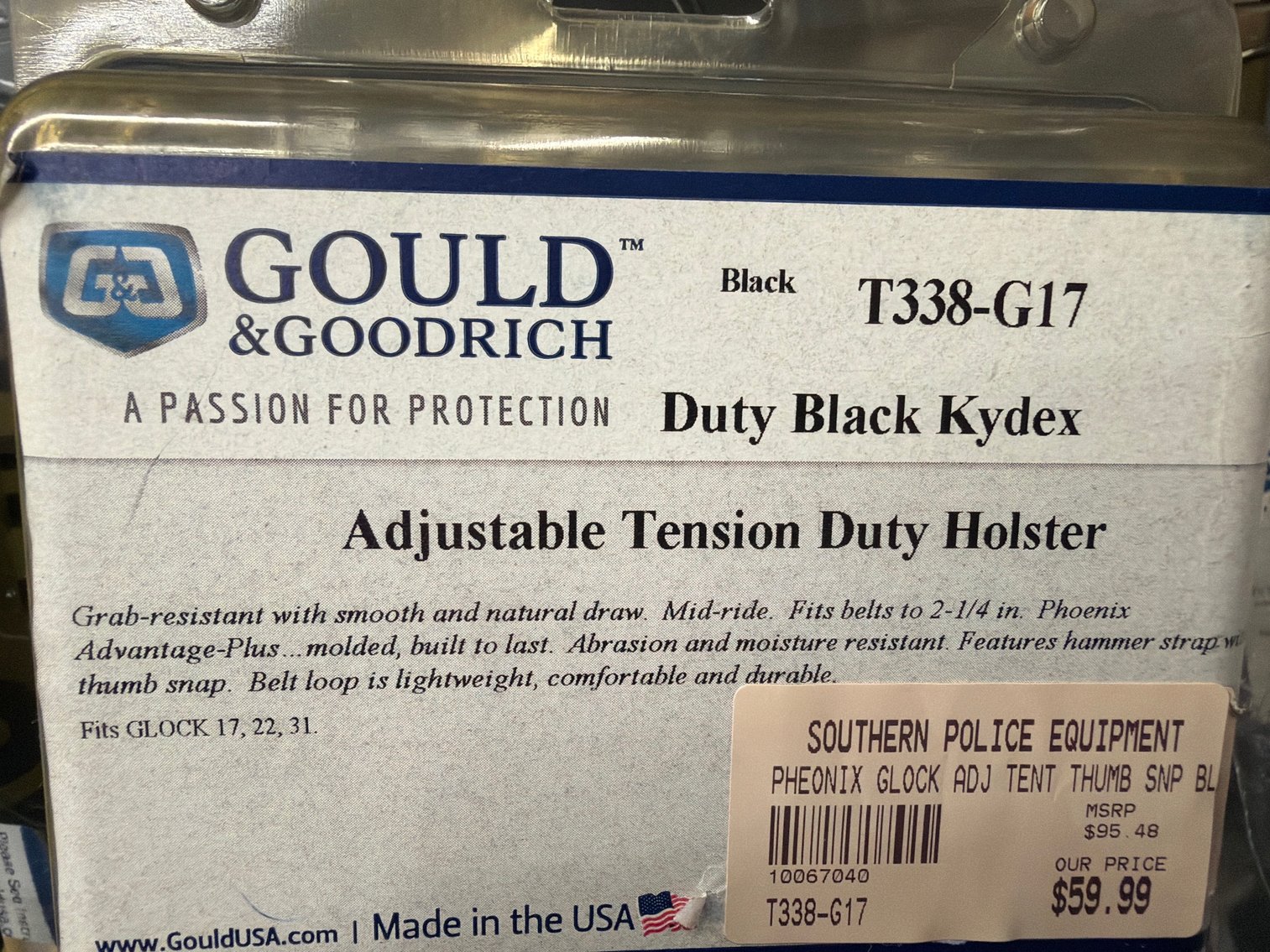 Image for Gould & Goodrich Holsters