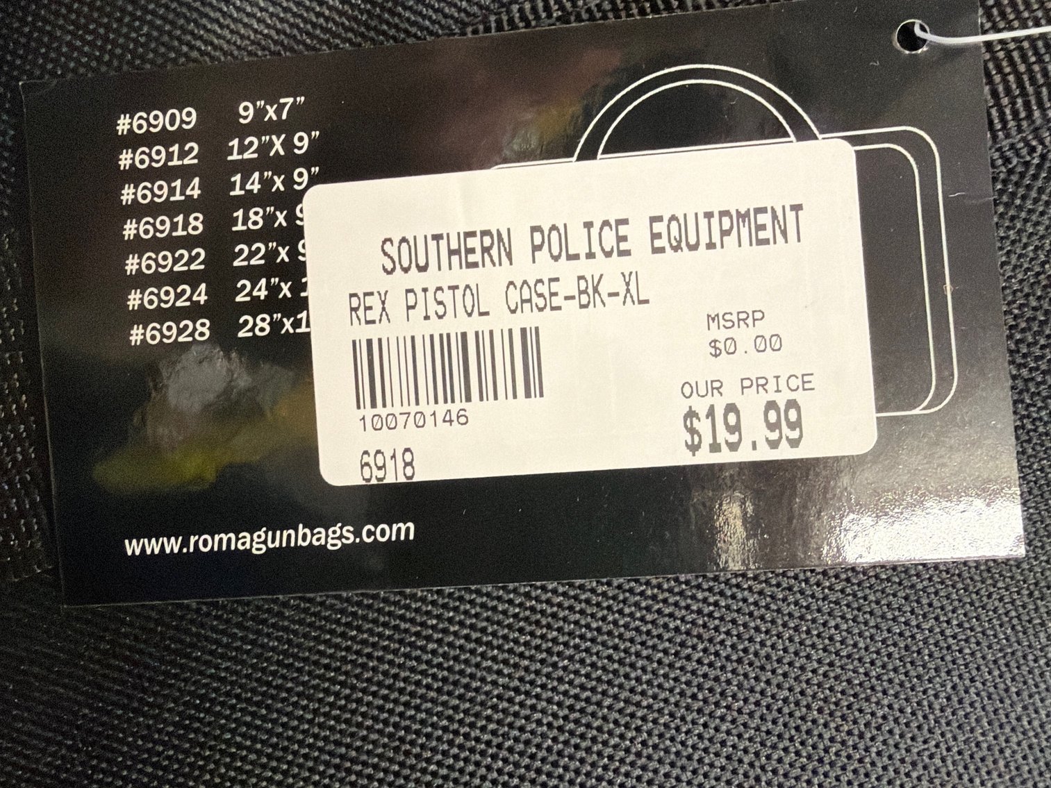 Image for Roma Collection Pistol Case soft side