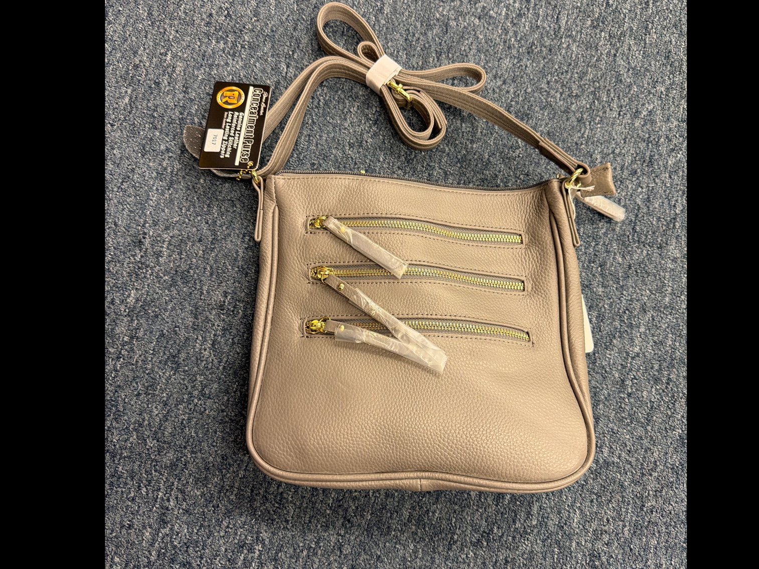 Image for Roma leather, concealment purse