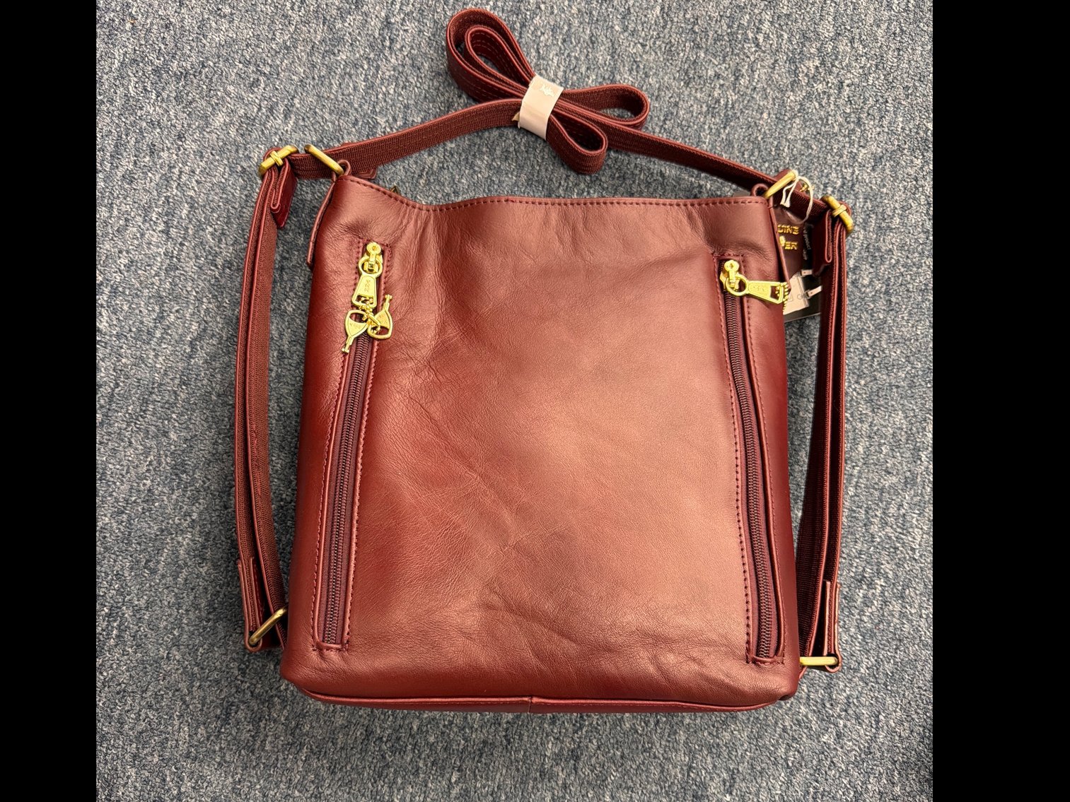 Image for Roma leather, concealment purse