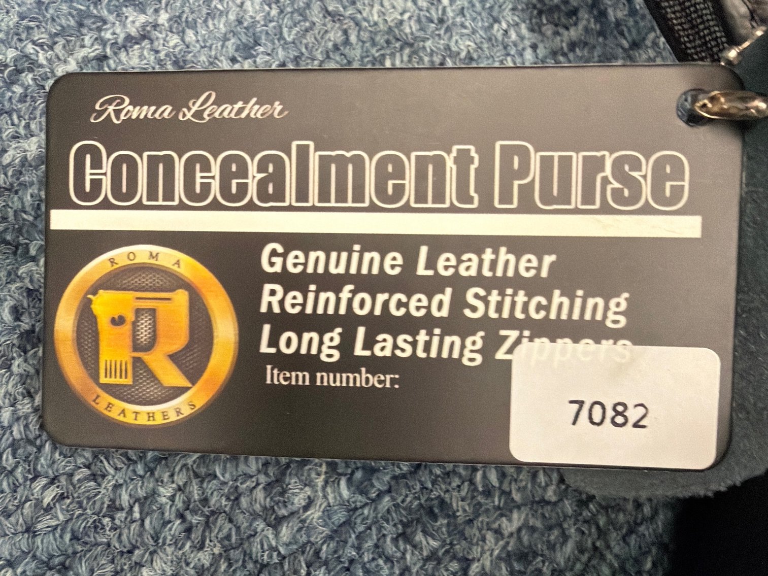 Image for Roma Leather  concealment purse