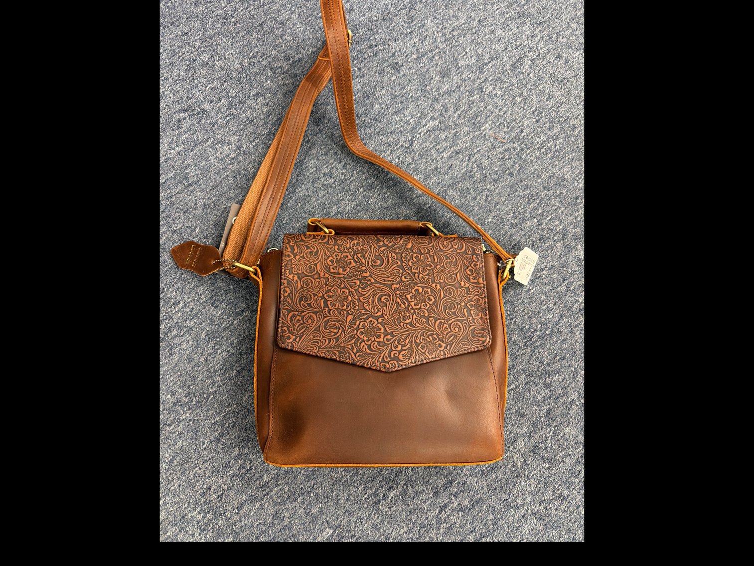 Image for Roma leather, concealment purse