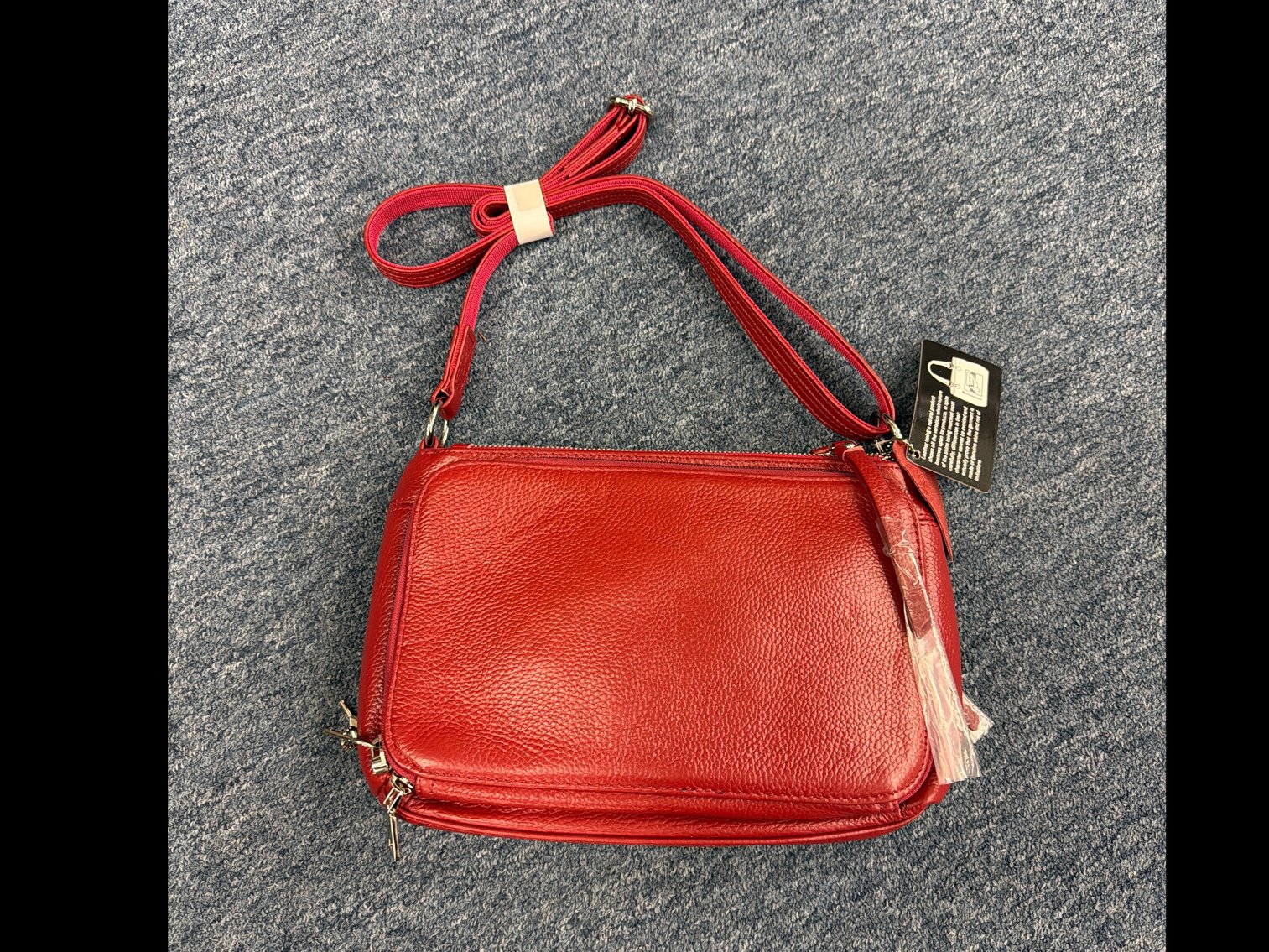 Image for Roma leather, concealment purse