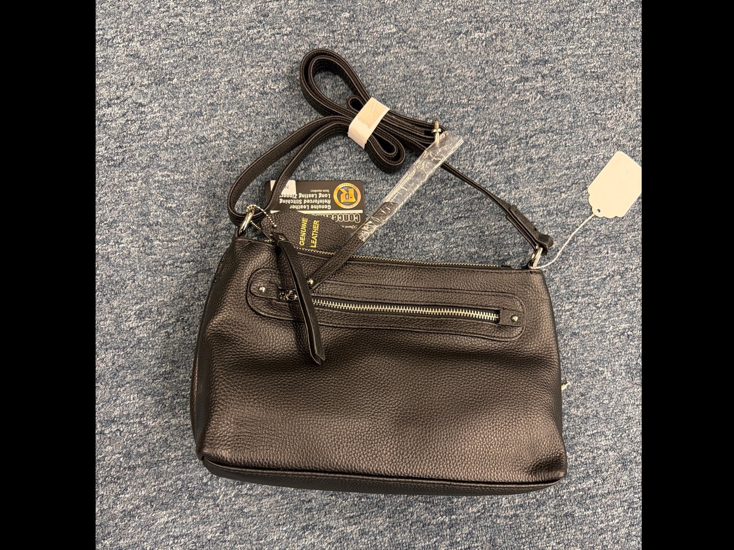 Image for Roma leather, concealment purse
