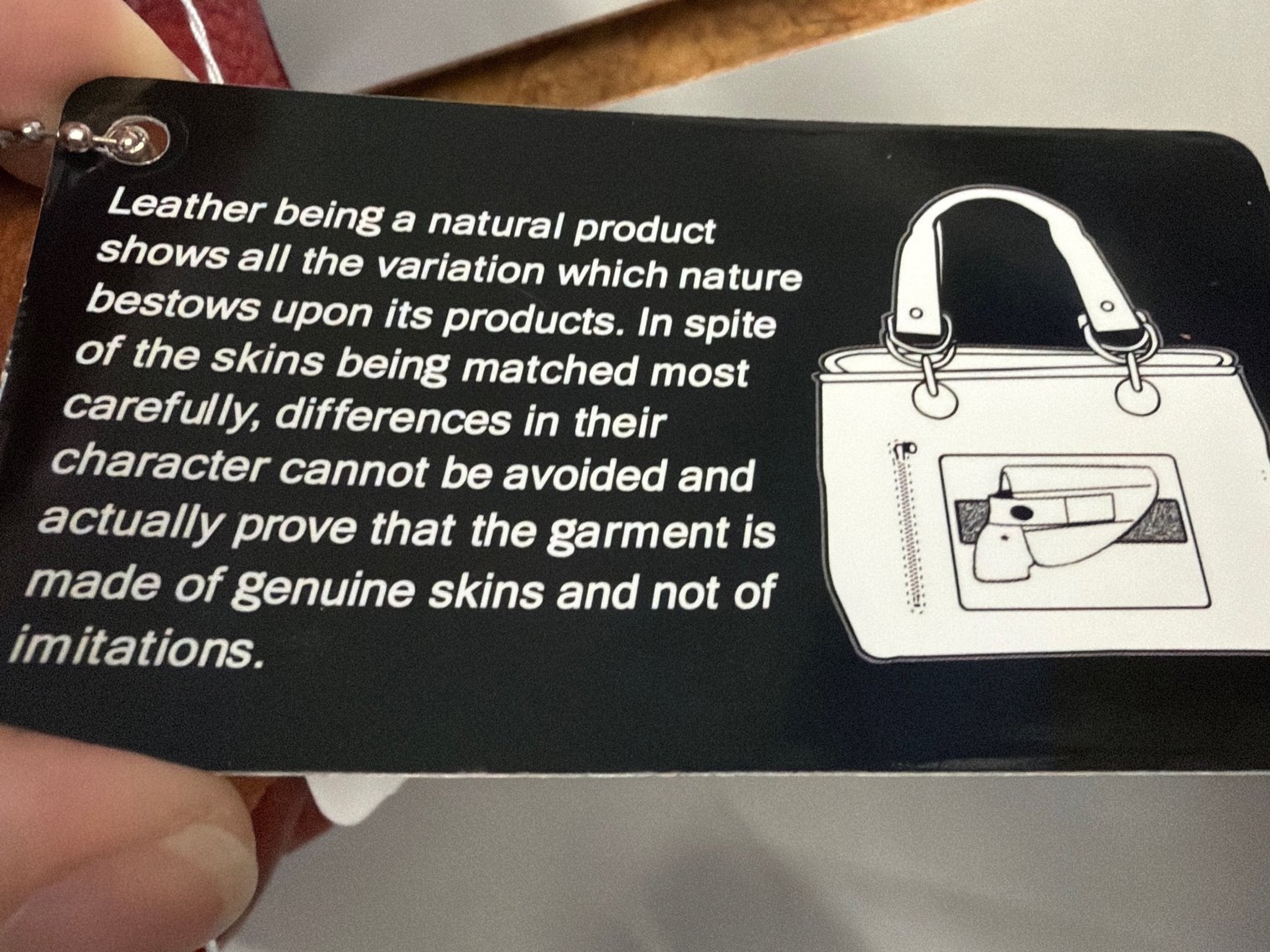 Image for Roma leather, concealment purse