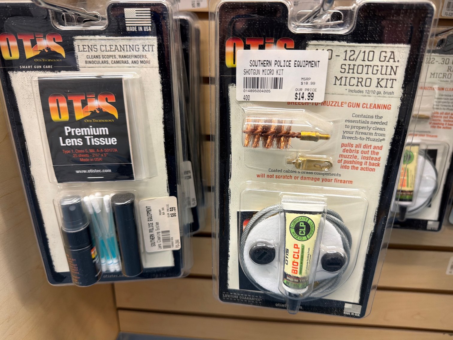 Image for Gun cleaning supplies