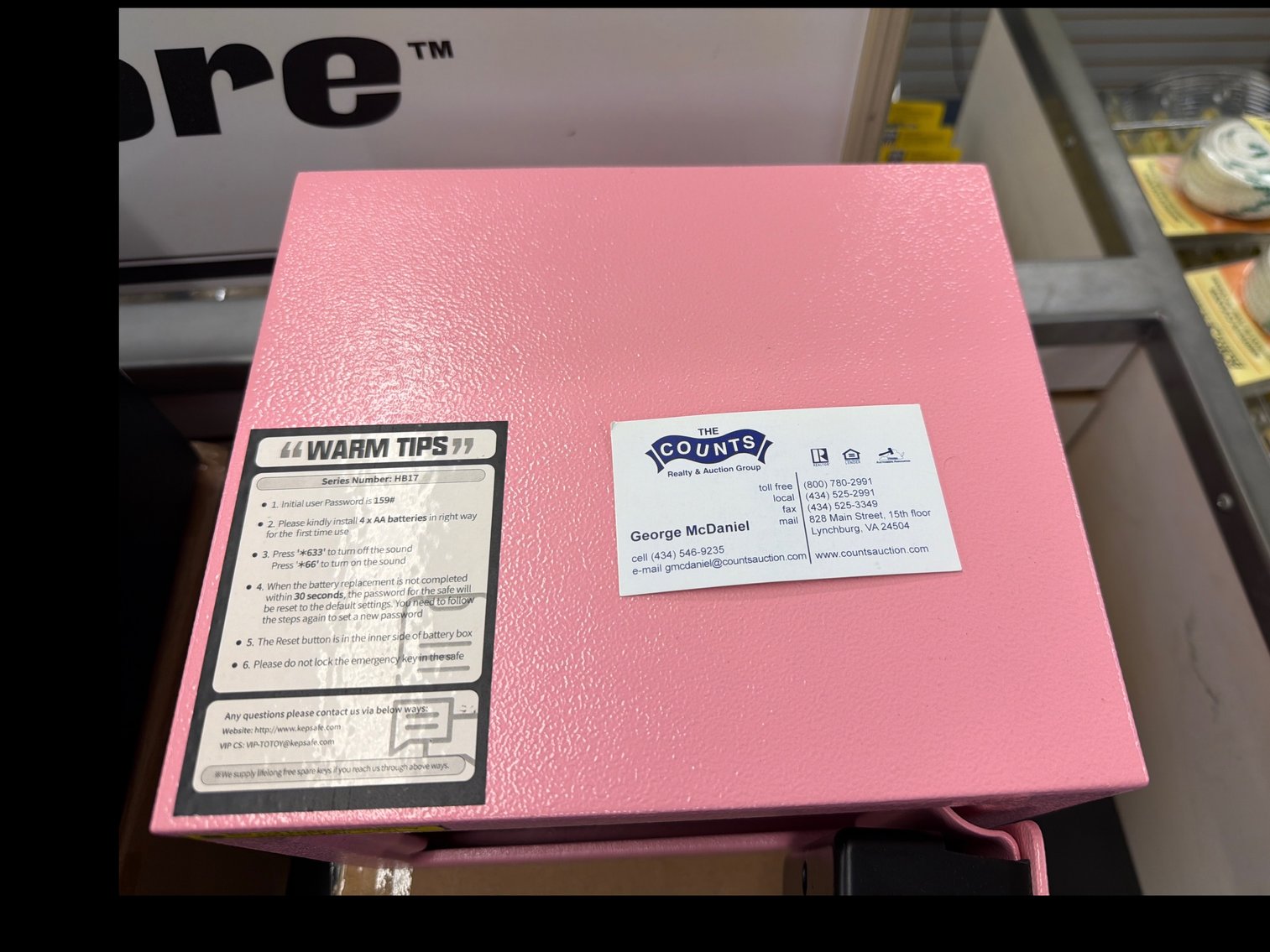 Image for Mini Home Safe