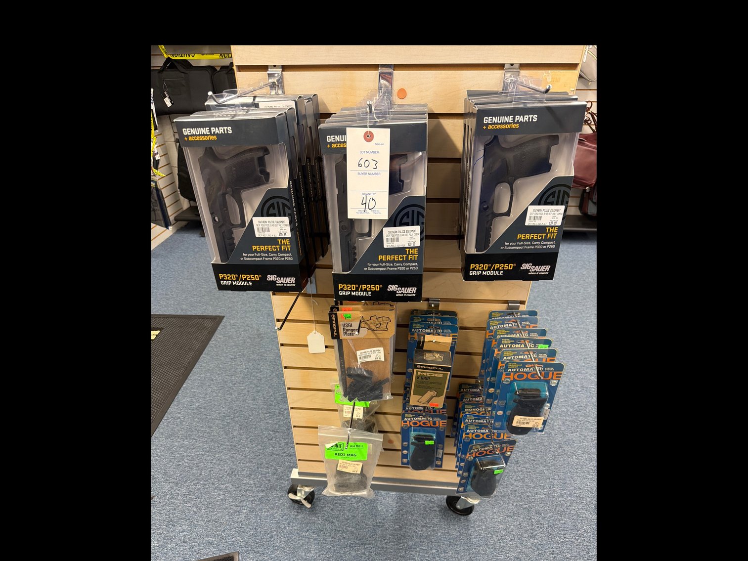 Image for Sig Sauer Grip Module and Hogue Grips