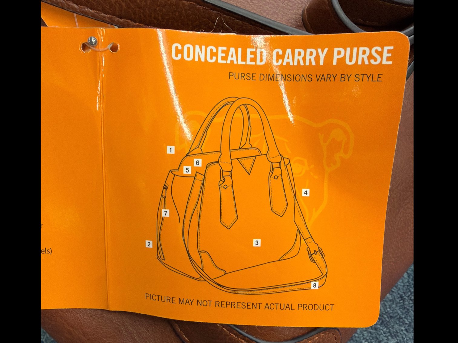Image for Bulldog, concealment purse