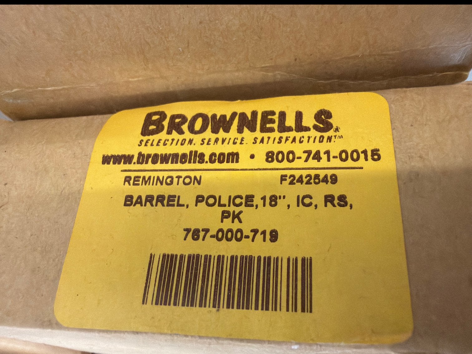 Image for Remington 870 Barrel. Police 18