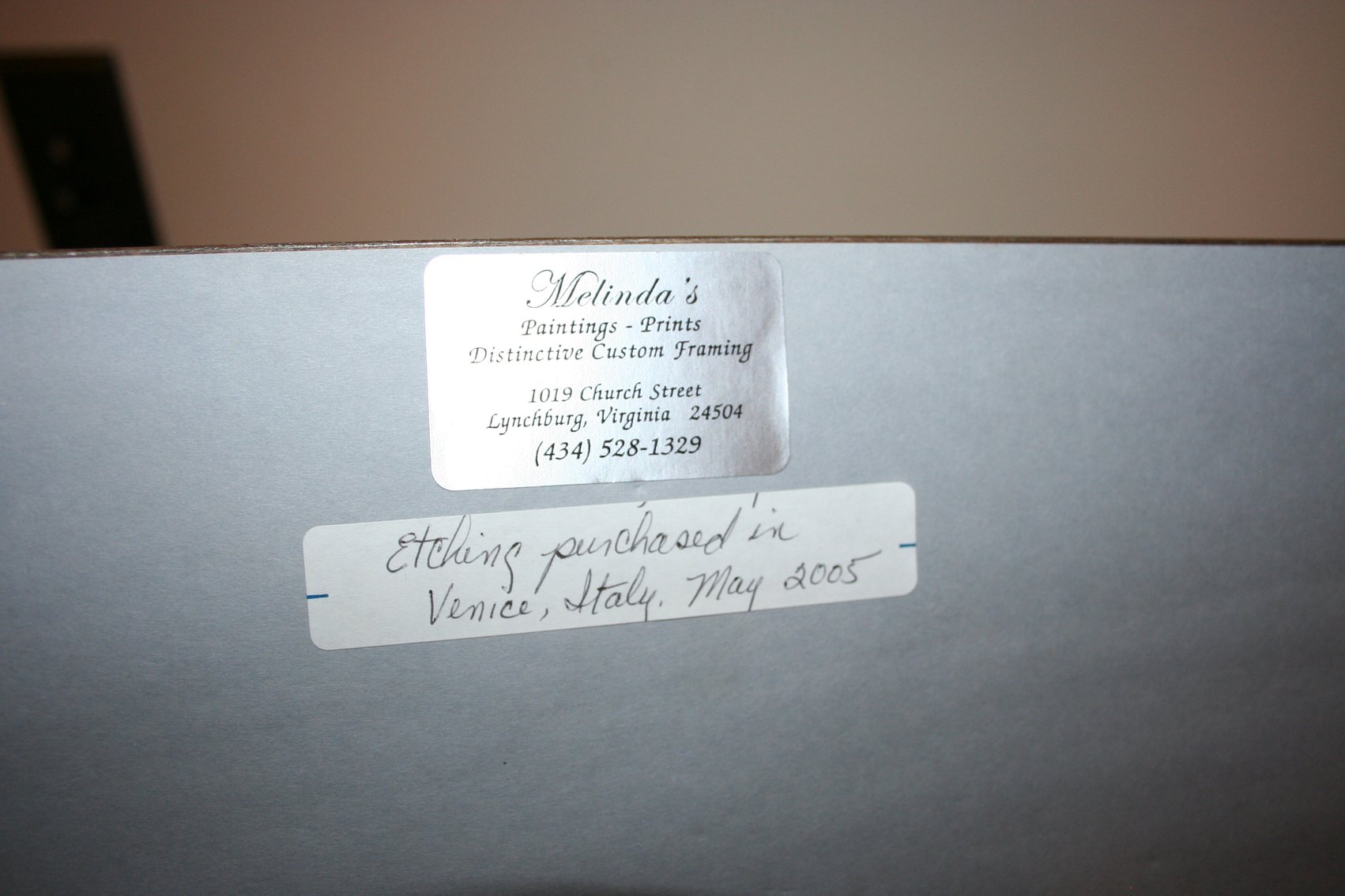 Image for Etching Venice Italy