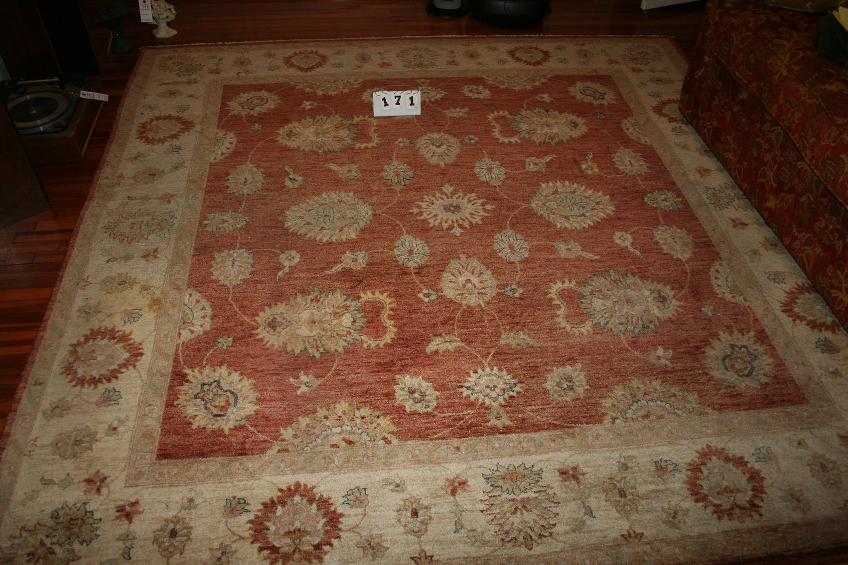 Image for Hand Knotted Wood Rug  94