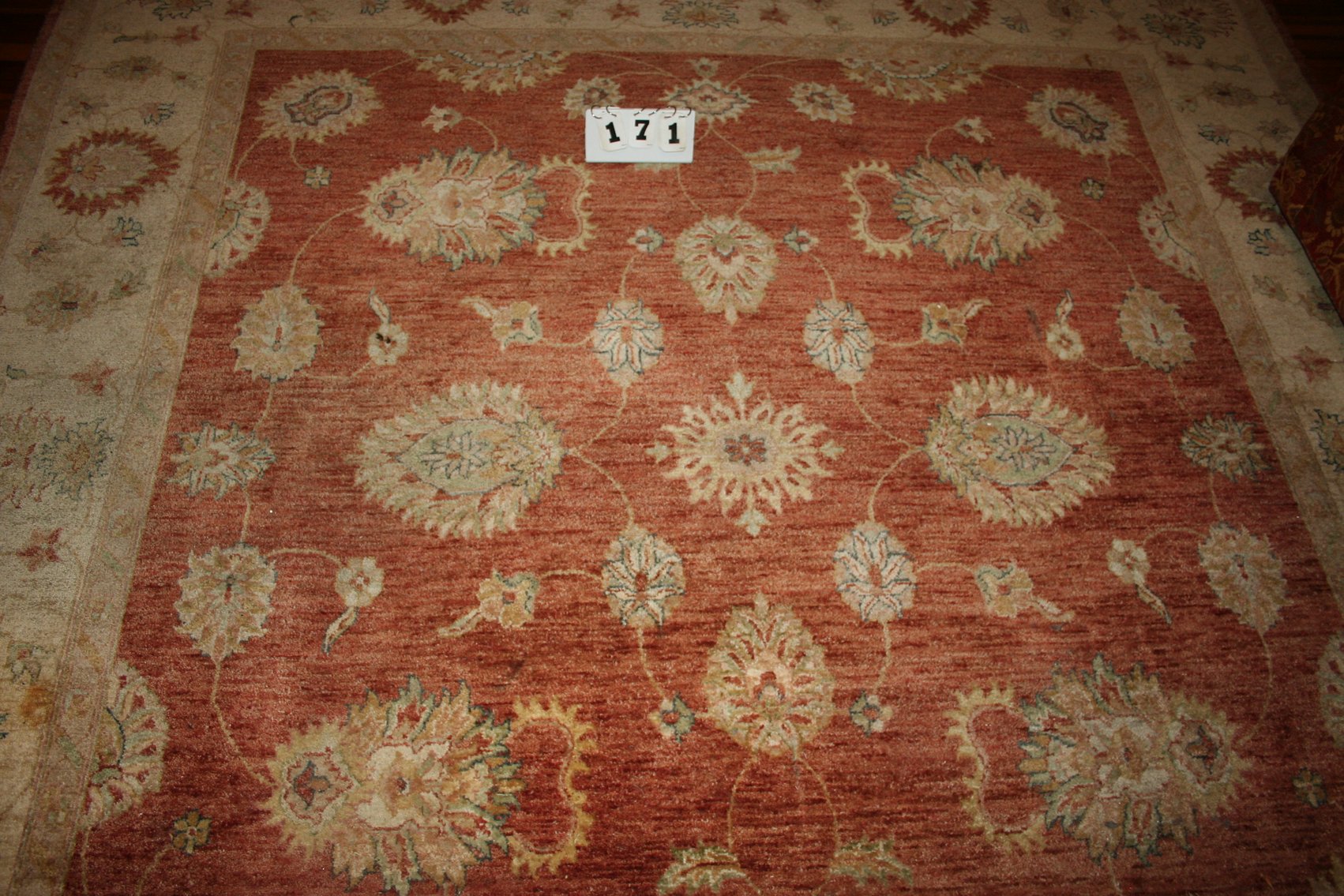Image for Hand Knotted Wood Rug  94