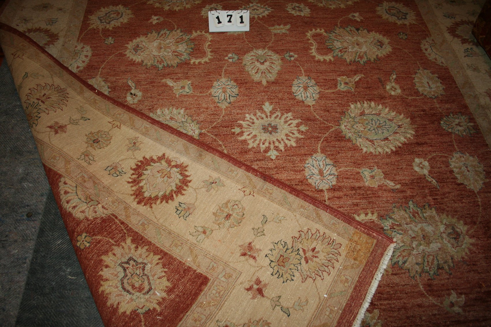 Image for Hand Knotted Wood Rug  94