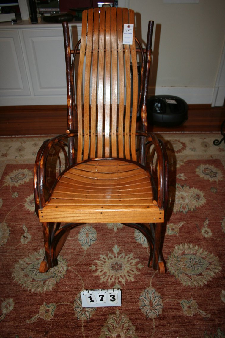 Image for Adirondack Oak Bentwood Rocker