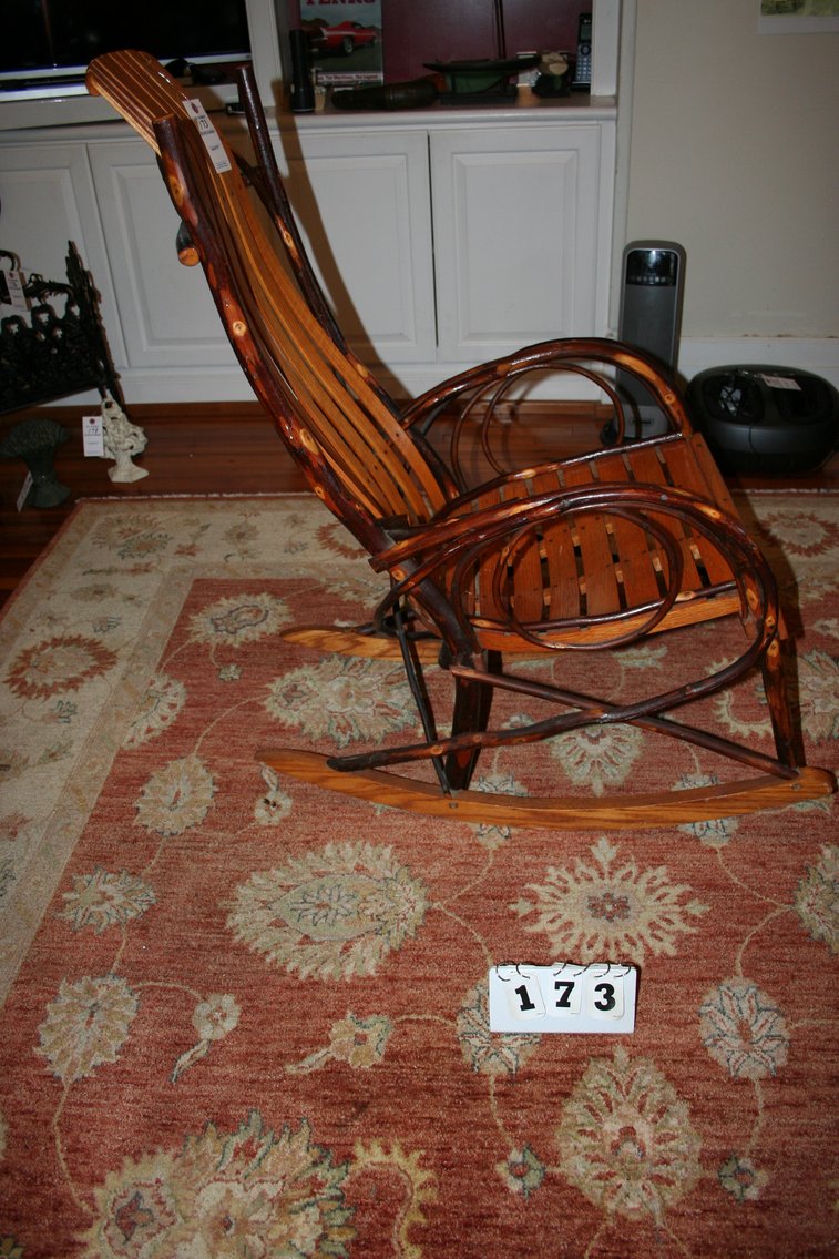 Image for Adirondack Oak Bentwood Rocker