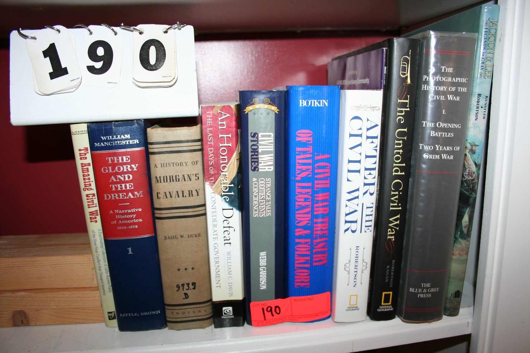 Image for Civil War Books